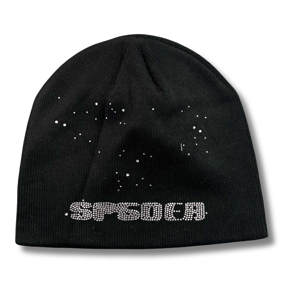 Spider Beanie web black