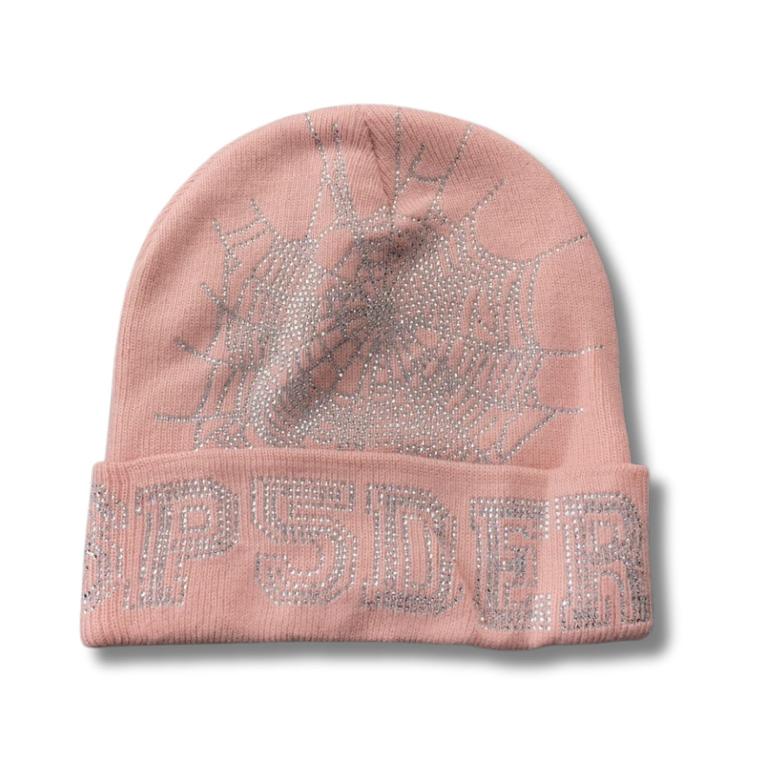 Spider Beanie pink