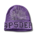 Spider Beanie purple