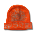 Spider Beanie orange