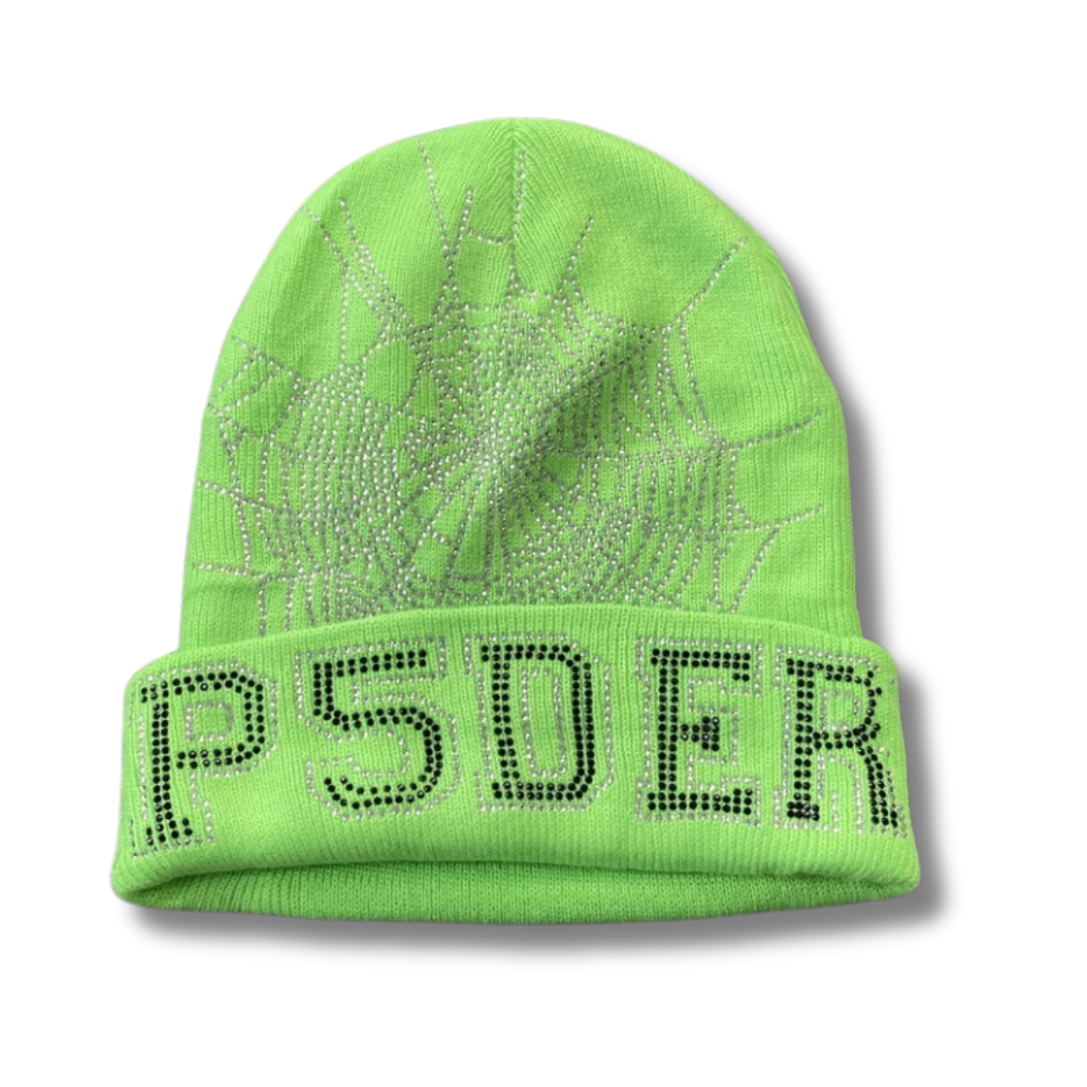 Spider Beanie green
