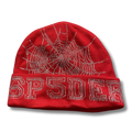 Spider Beanie red
