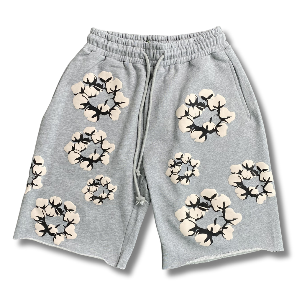 D Tears Shorts gray