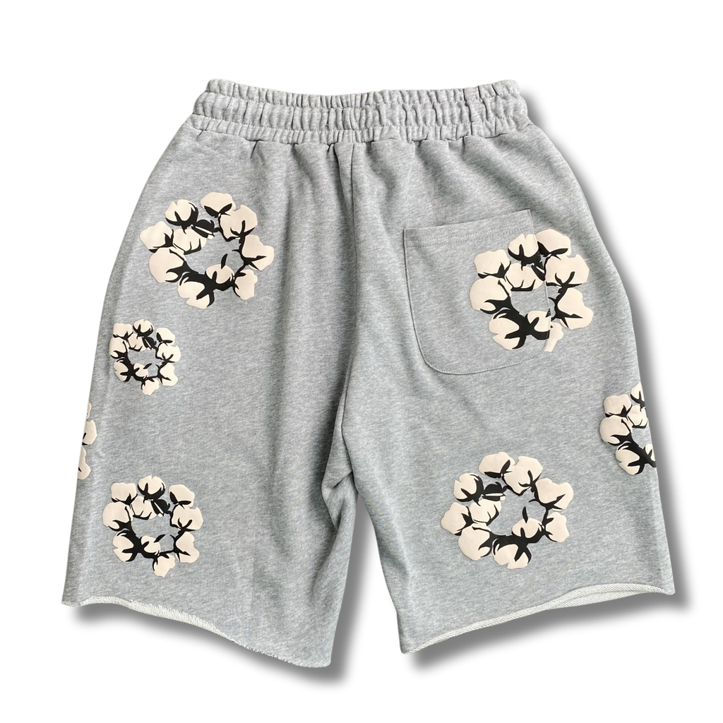 D Tears Shorts gray