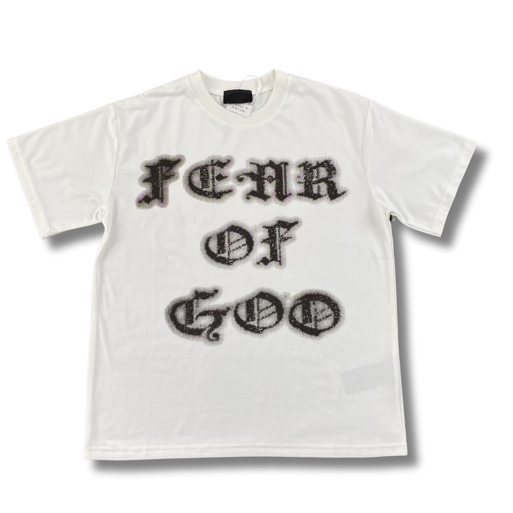 FOG T-Shirt font white