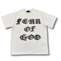 FOG T-Shirt font white