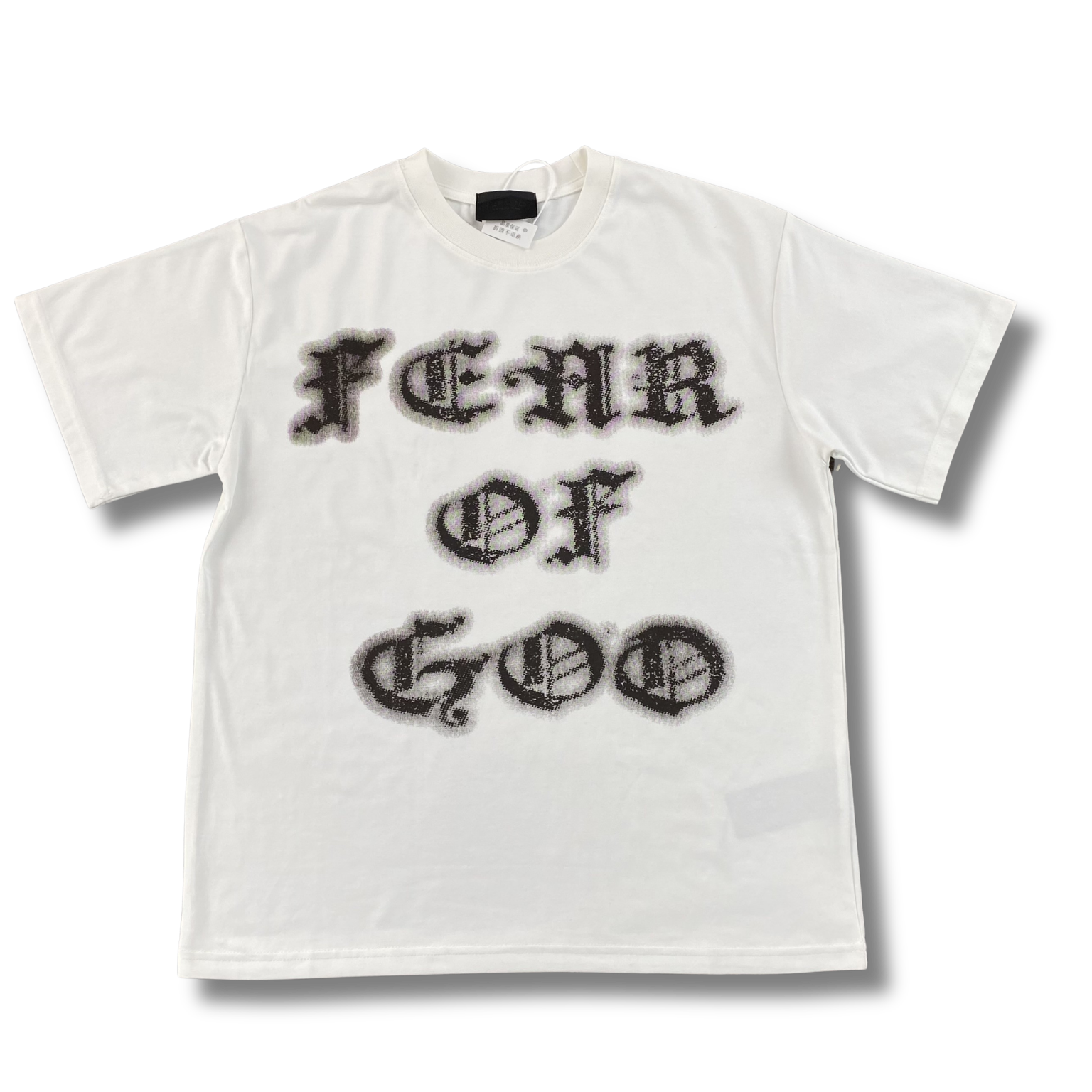FOG T-Shirt font white