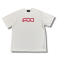 FOG T-Shirt pink w white
