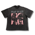 FOG T-Shirt black w pink