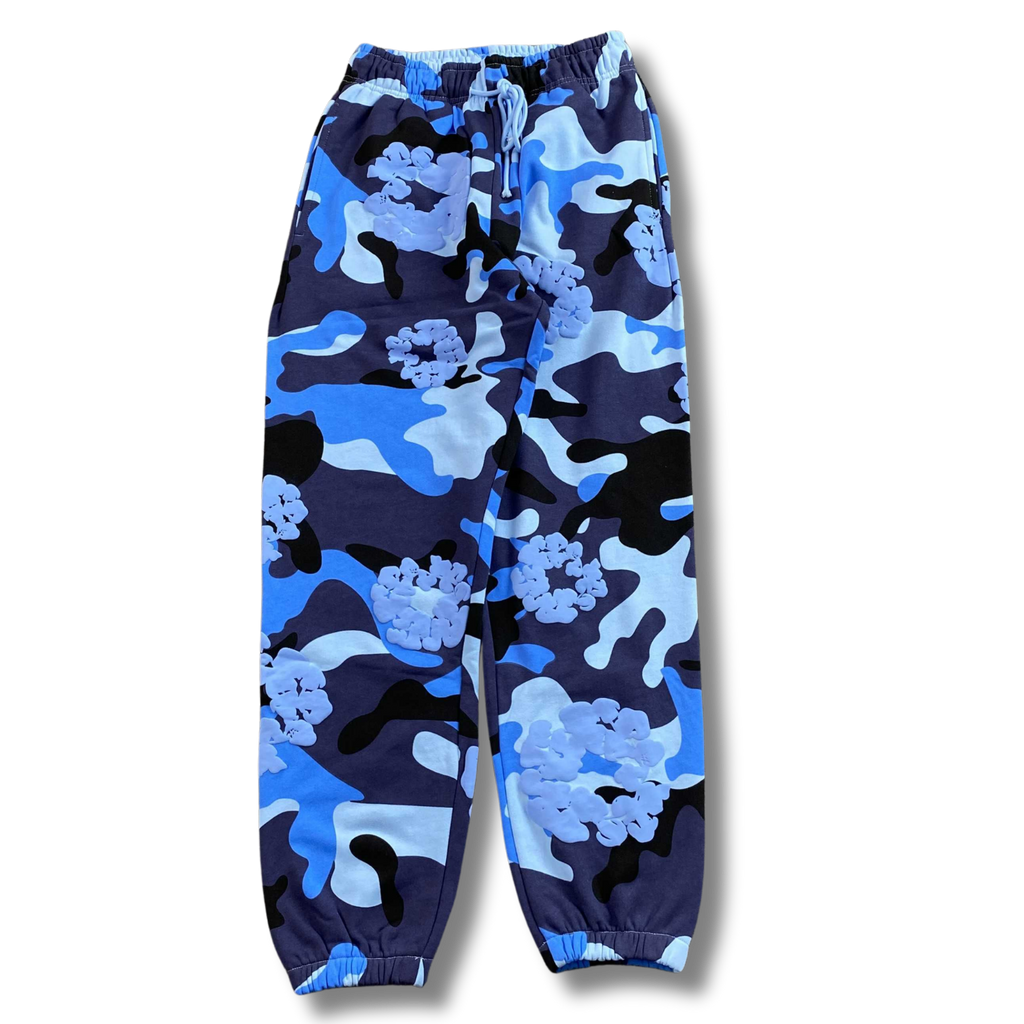 D Tears Pants army blue