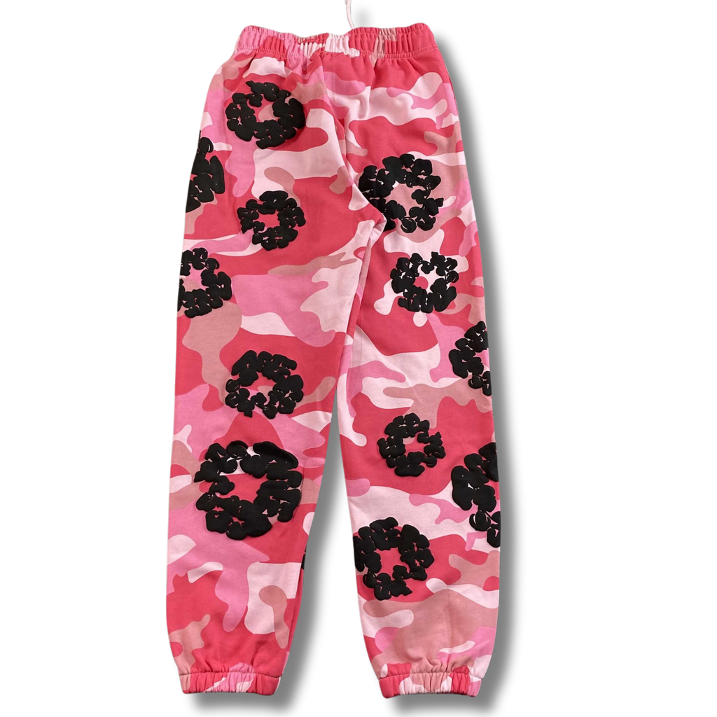 D Tears Pants army pink