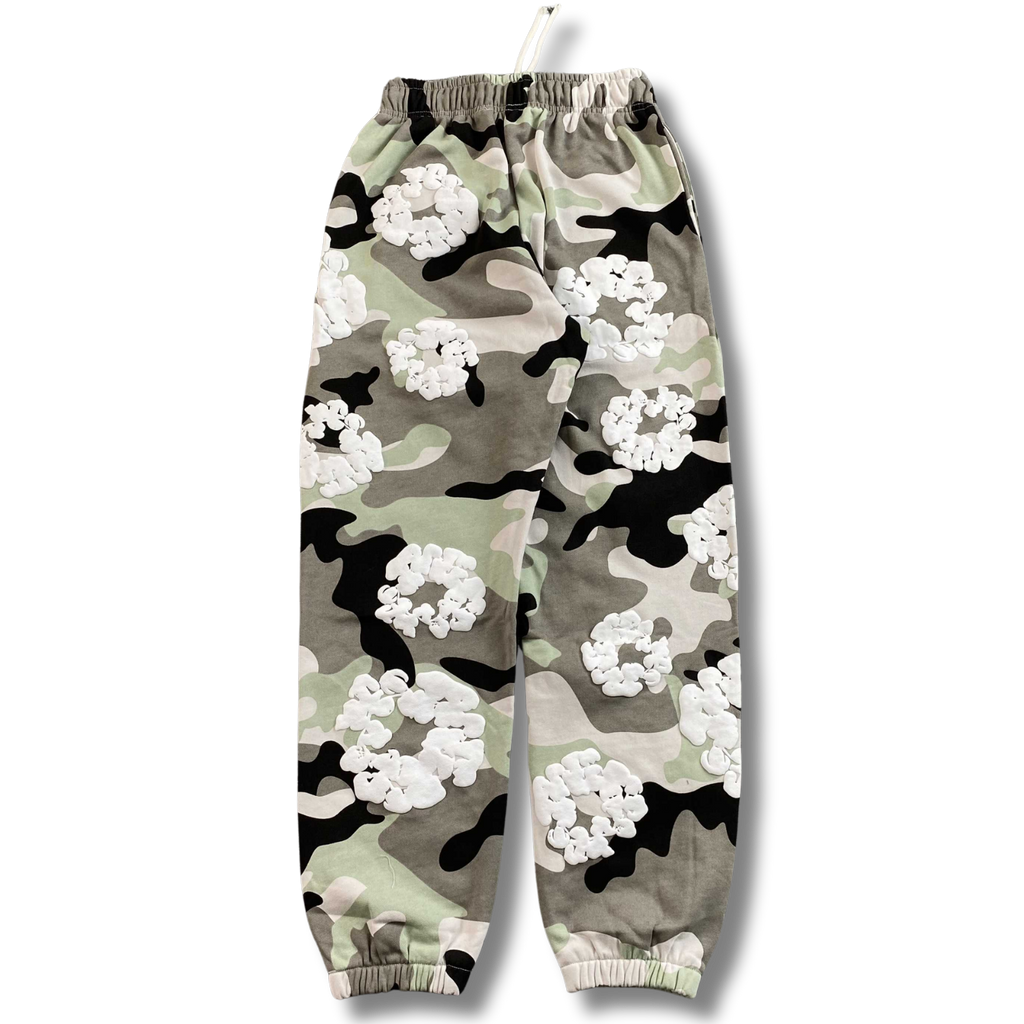 D Tears Pants army gray