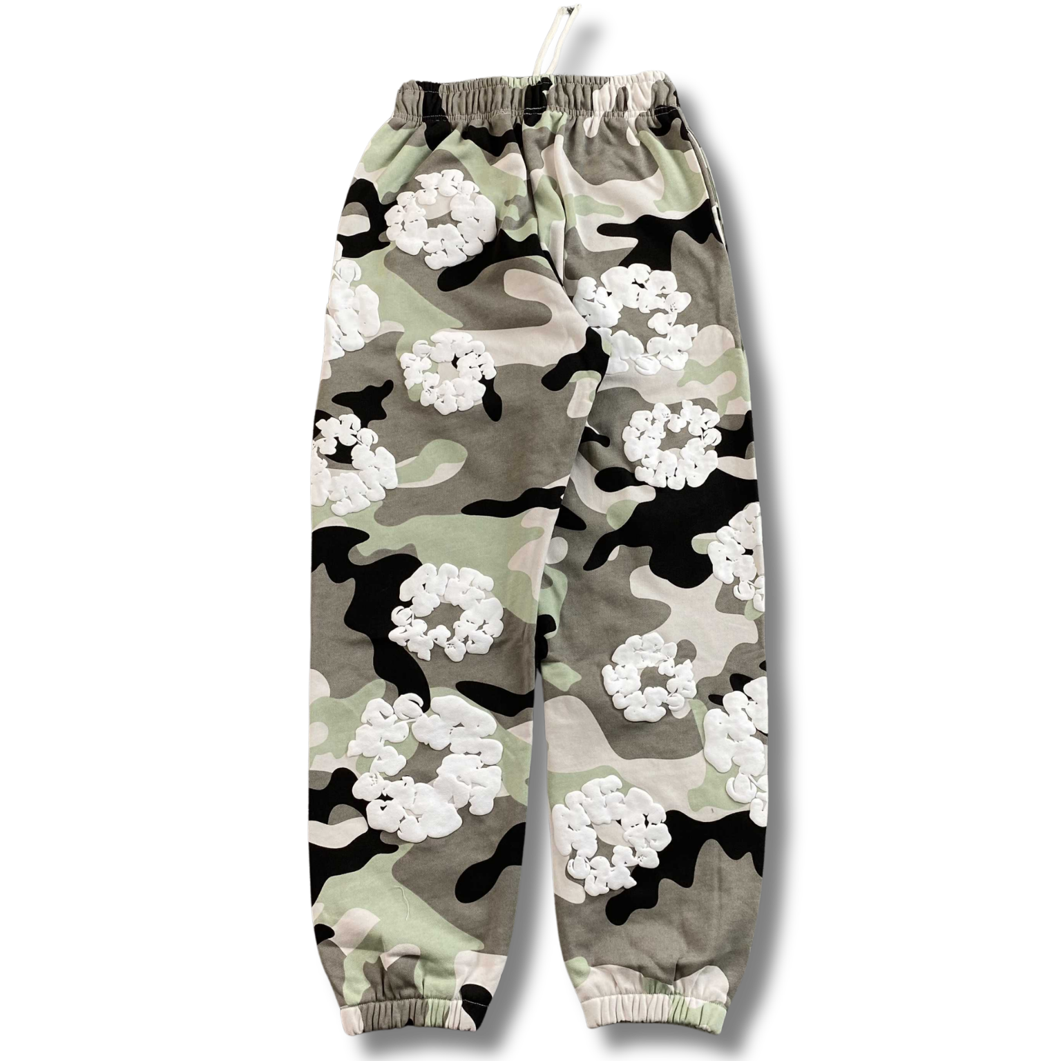 D Tears Pants army gray