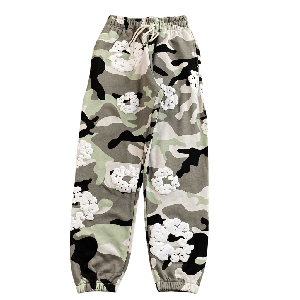 D Tears Pants army gray