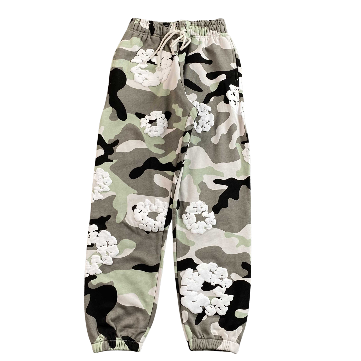 D Tears Pants army gray