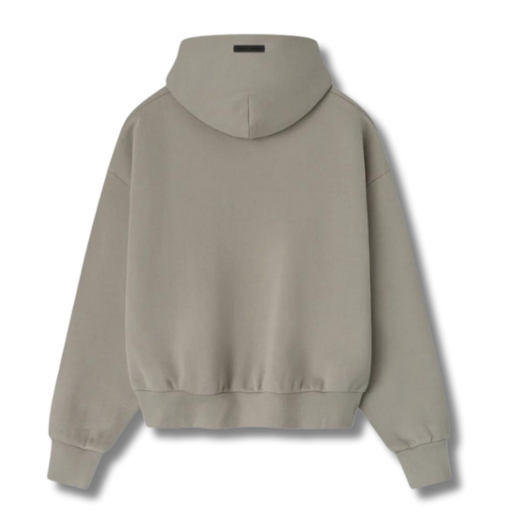 FOG Hoodie gray w red