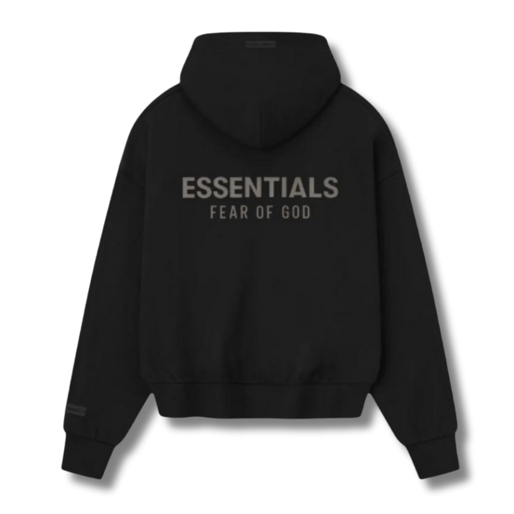 FOG zip up Hoodie black
