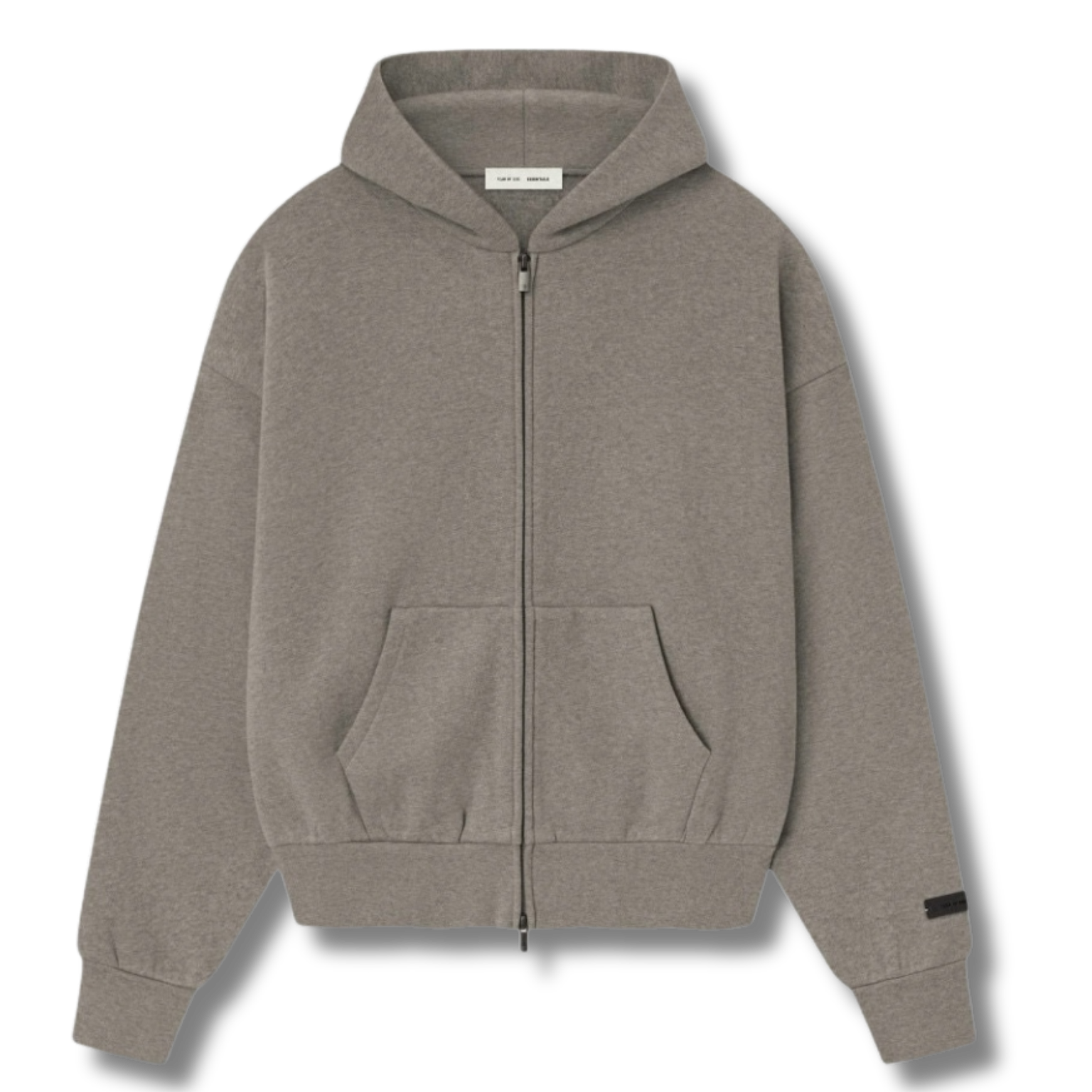 FOG zip up Hoodie gray