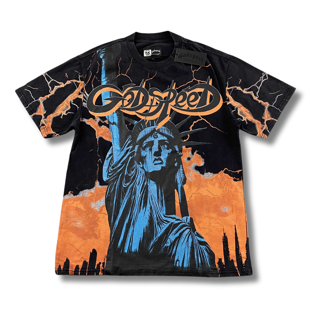 G Speed T-shirt Lightning orange
