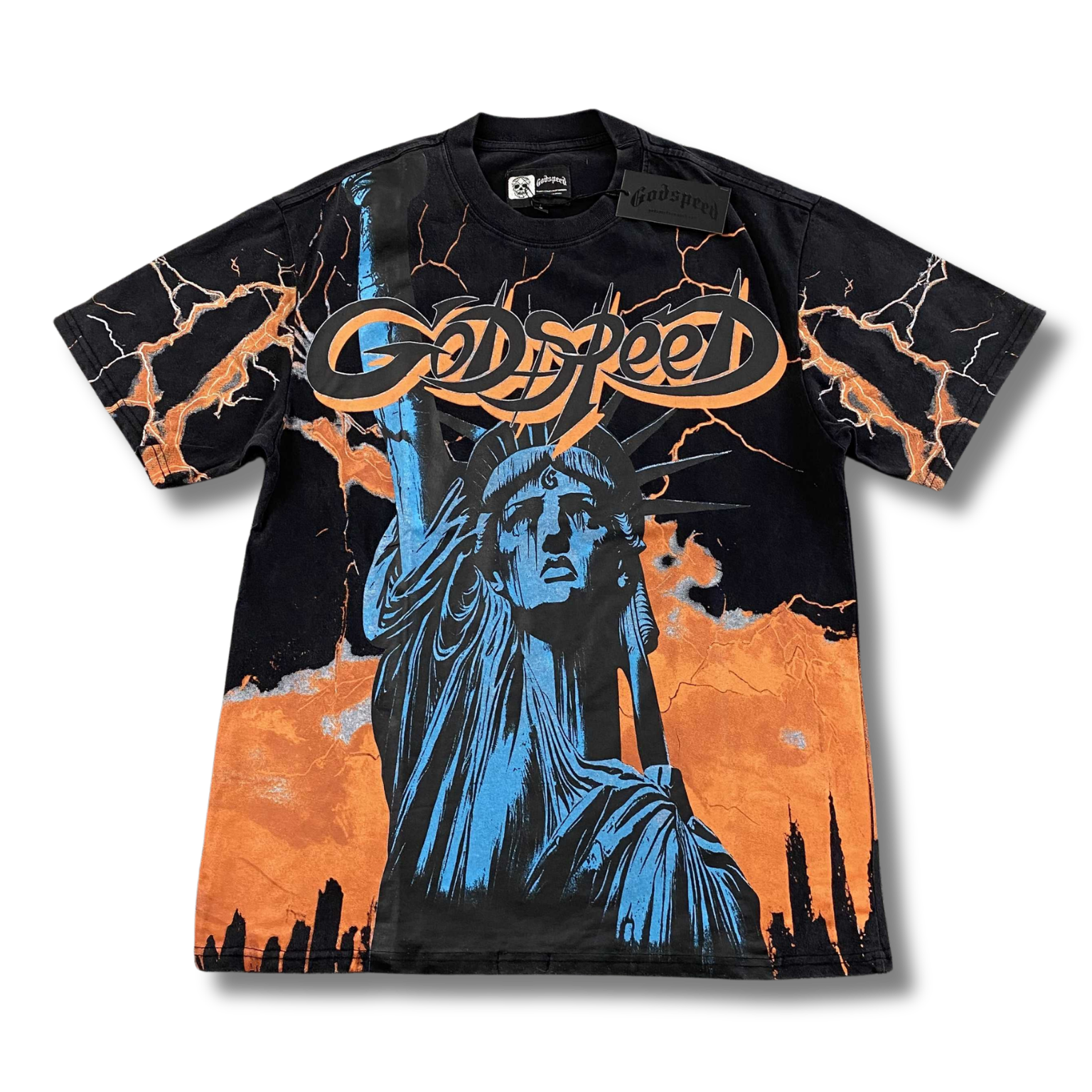 G Speed T-shirt Lightning orange