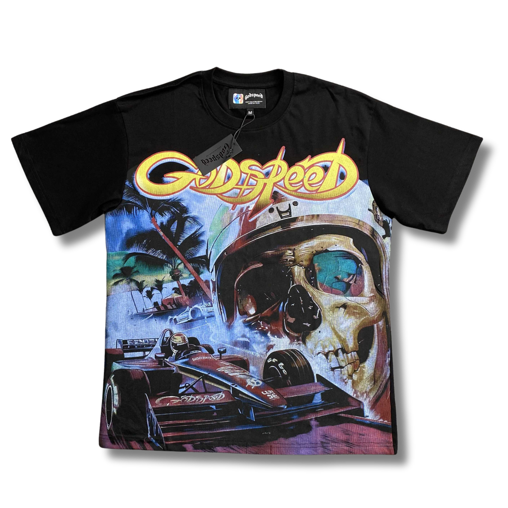 G Speed T-shirt racing black