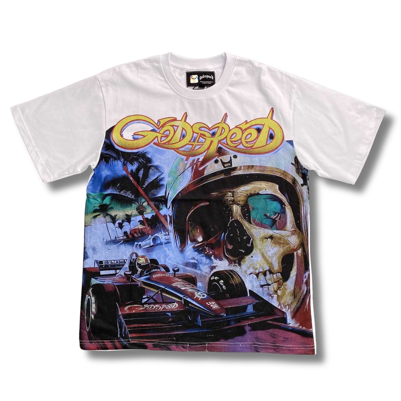 G Speed T-shirt racing white