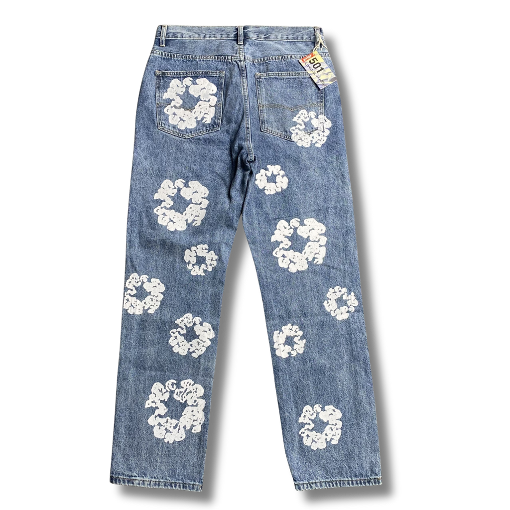 D Tears Jeans blue