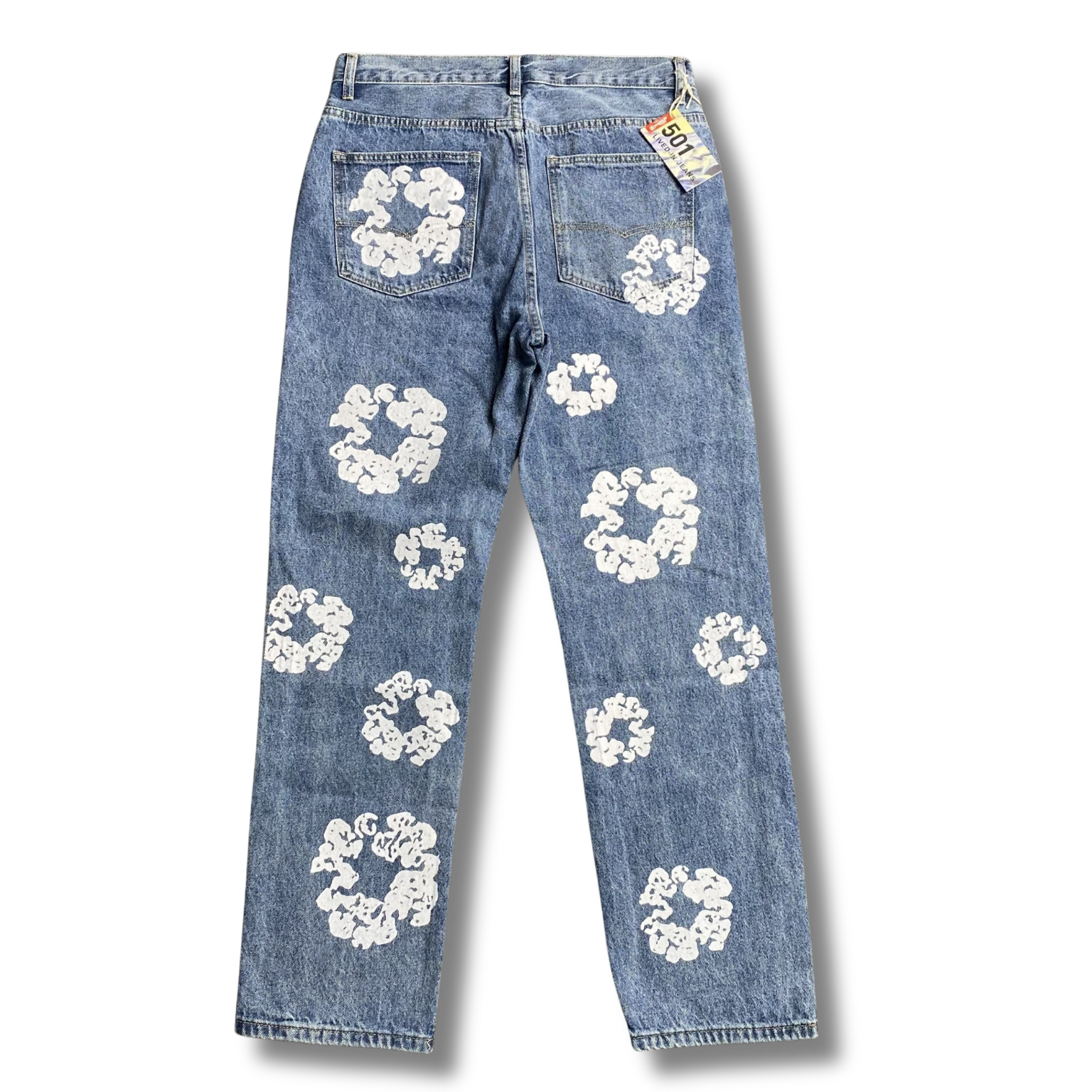 D Tears Jeans blue