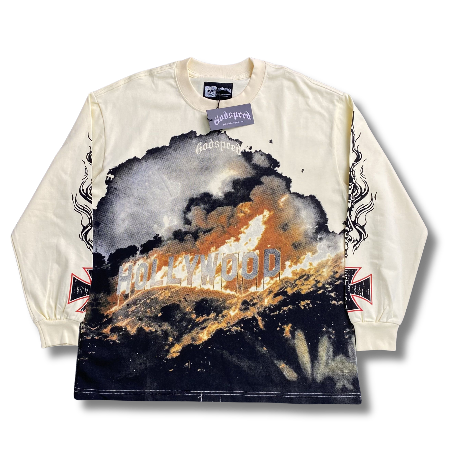 G Speed sweater fire beige