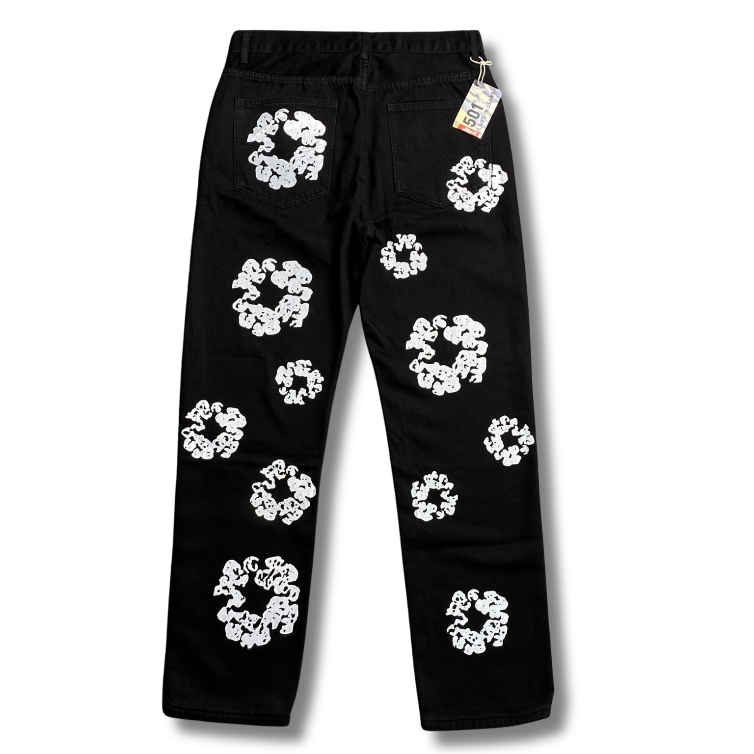 D Tears Jeans black