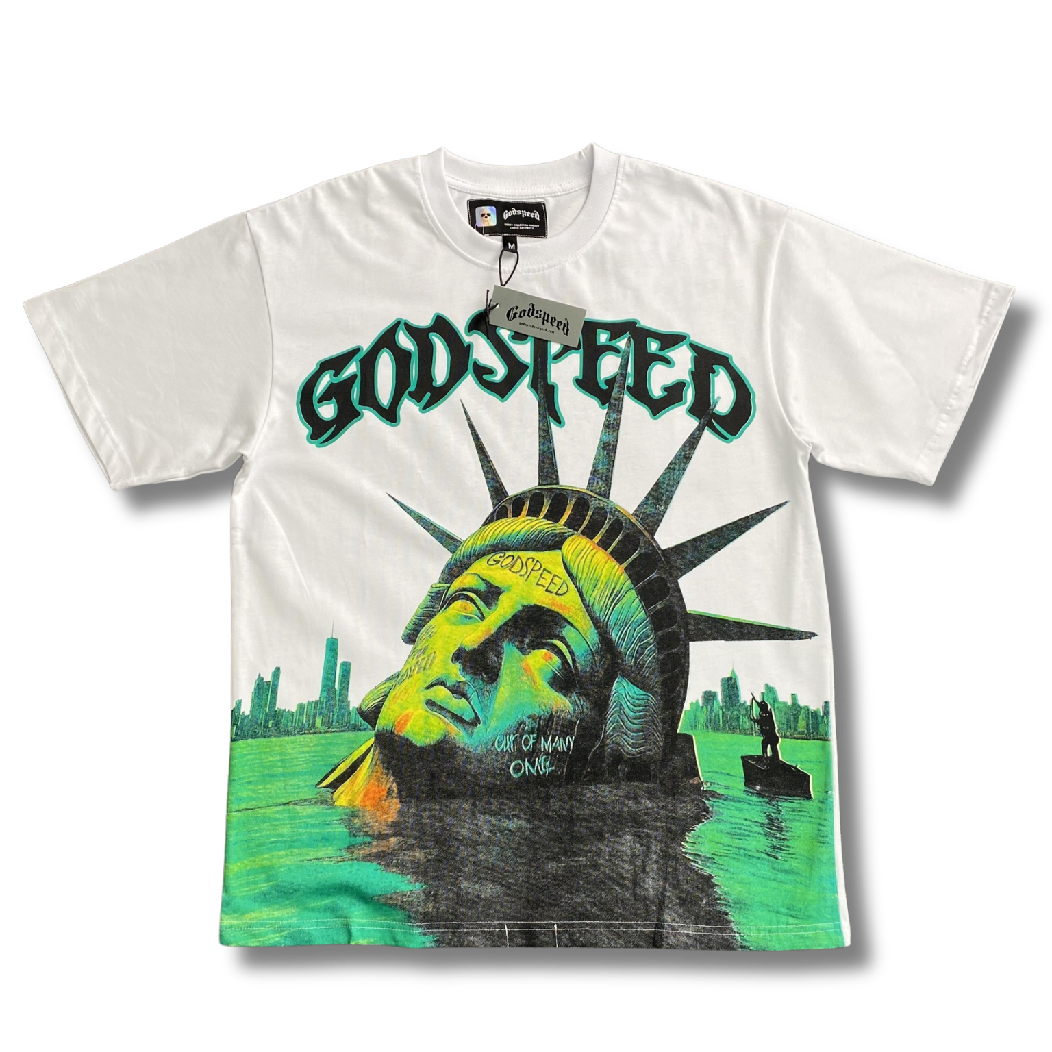 G Speed T-shirt crown white