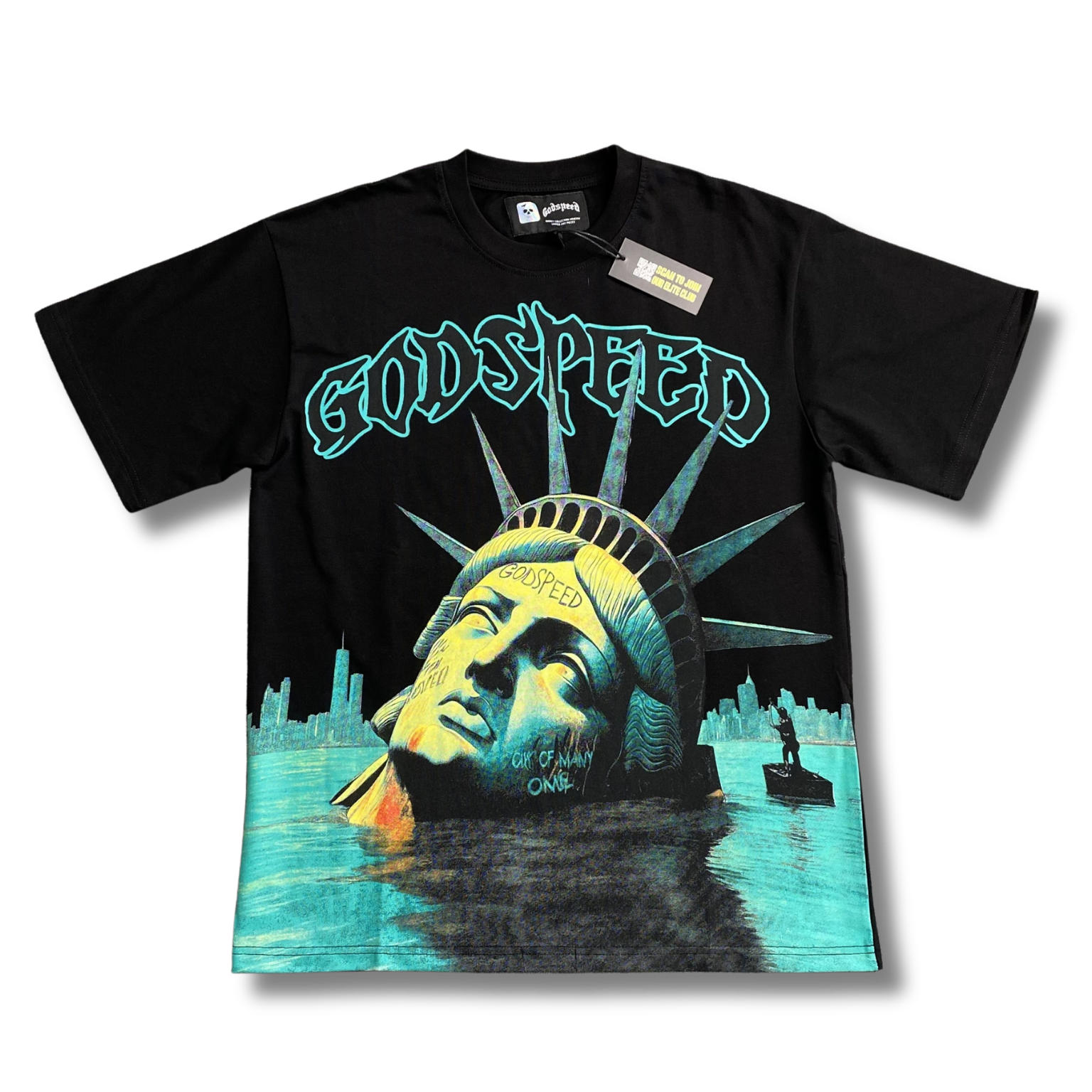 G Speed T-shirt crown black