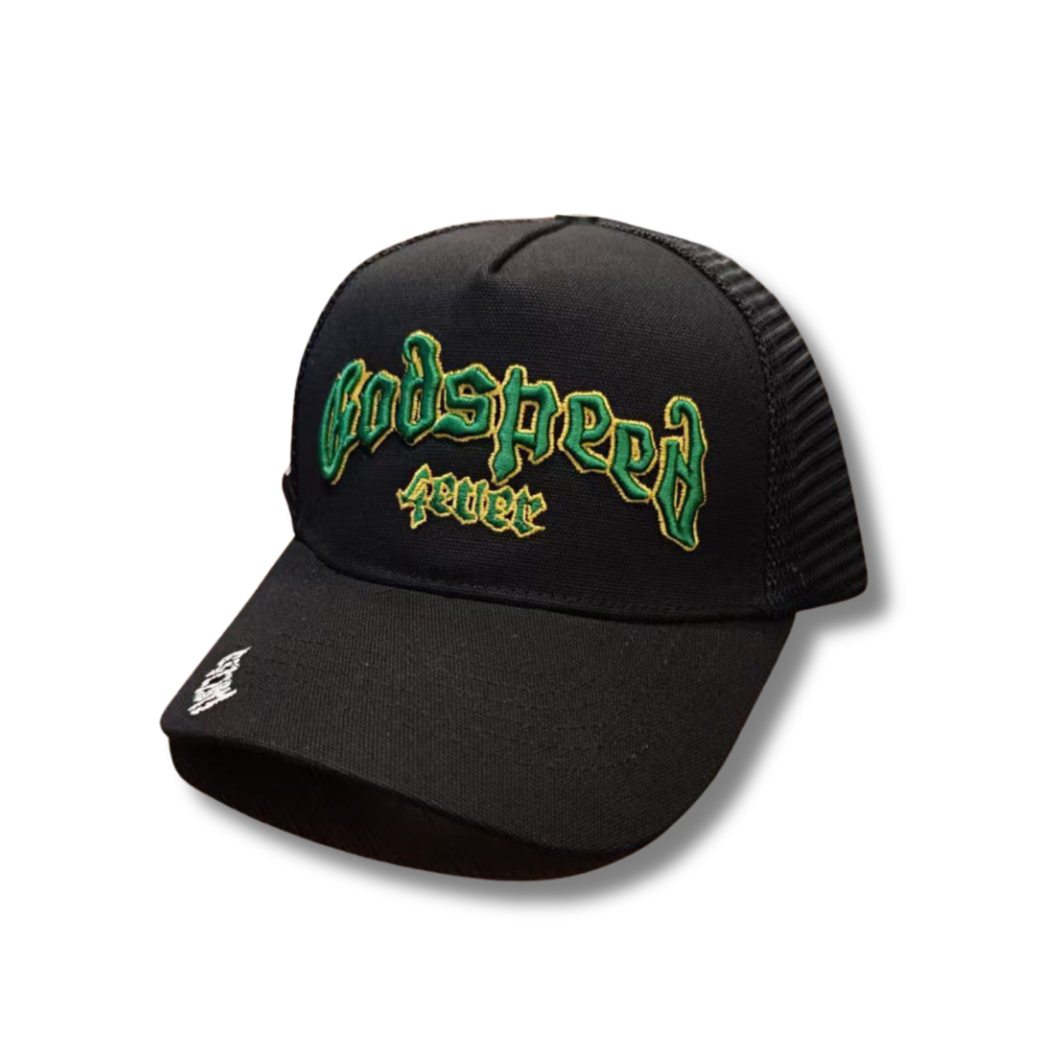 G Speed cap black w green
