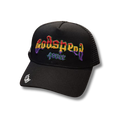 G Speed cap black w multicolor