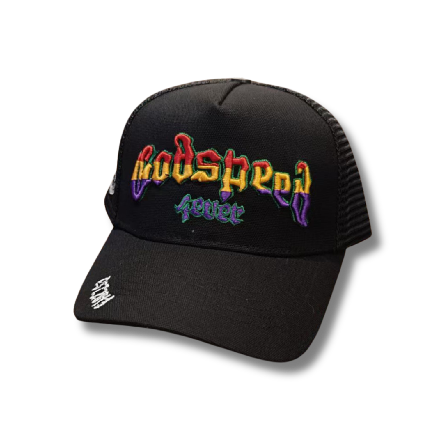 G Speed cap black w multicolor