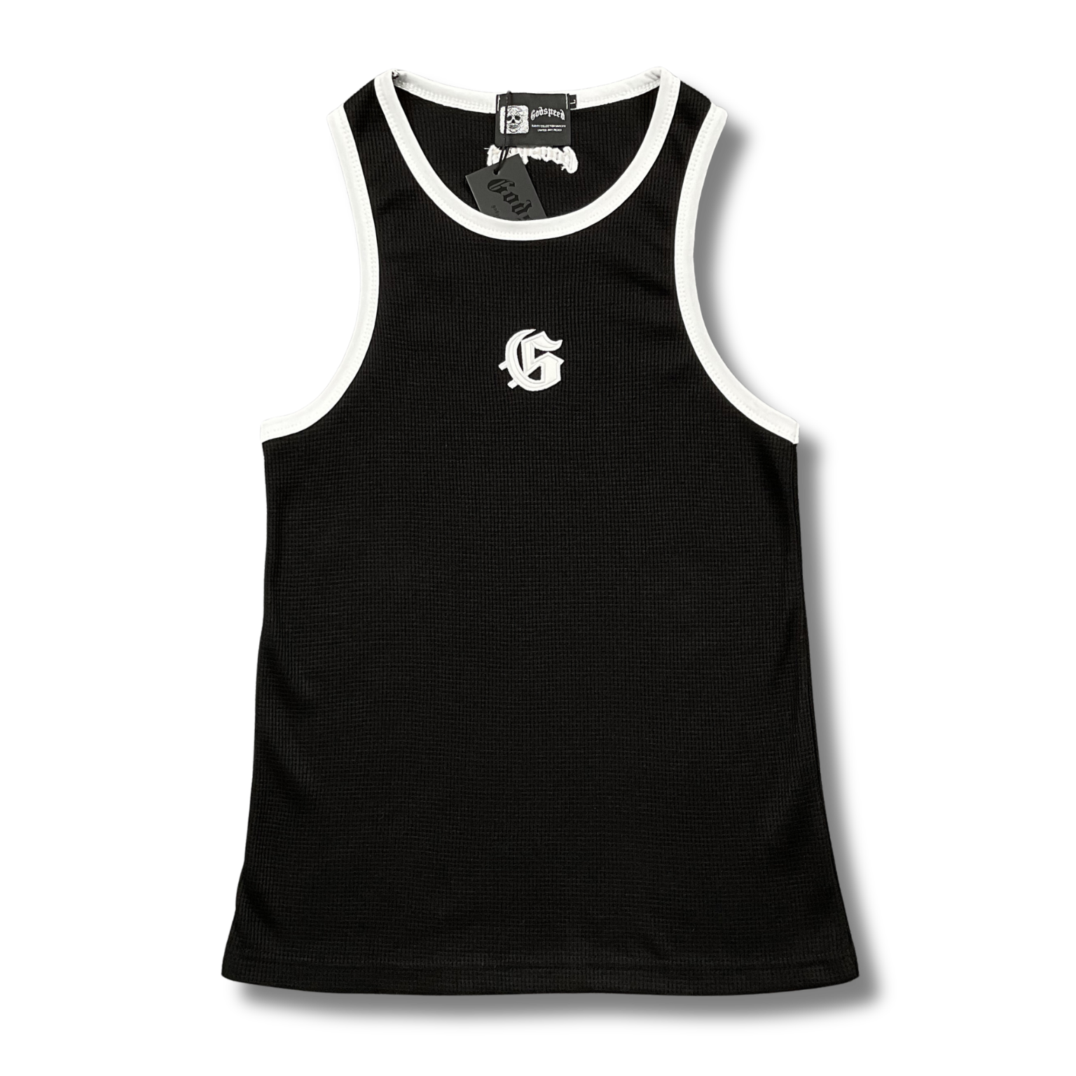 G Speed tank top black w white
