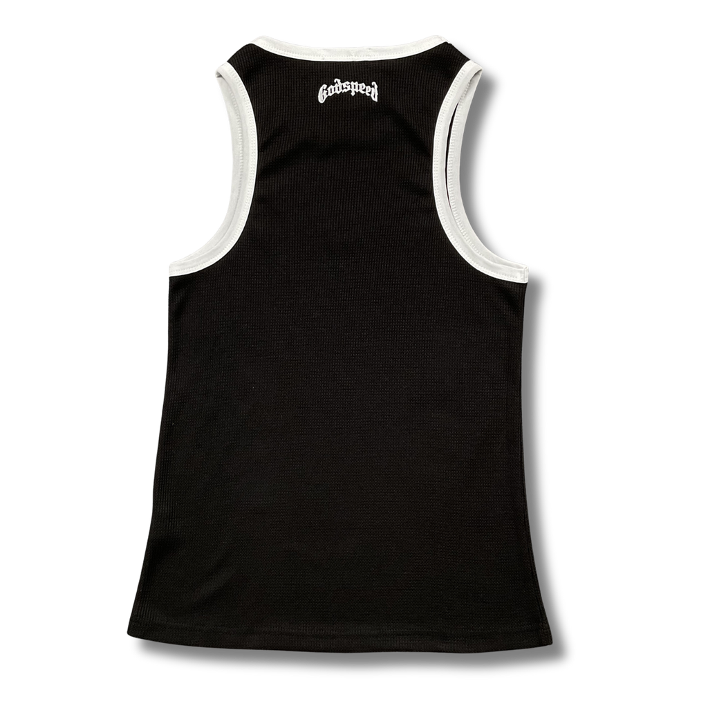 G Speed tank top black w white