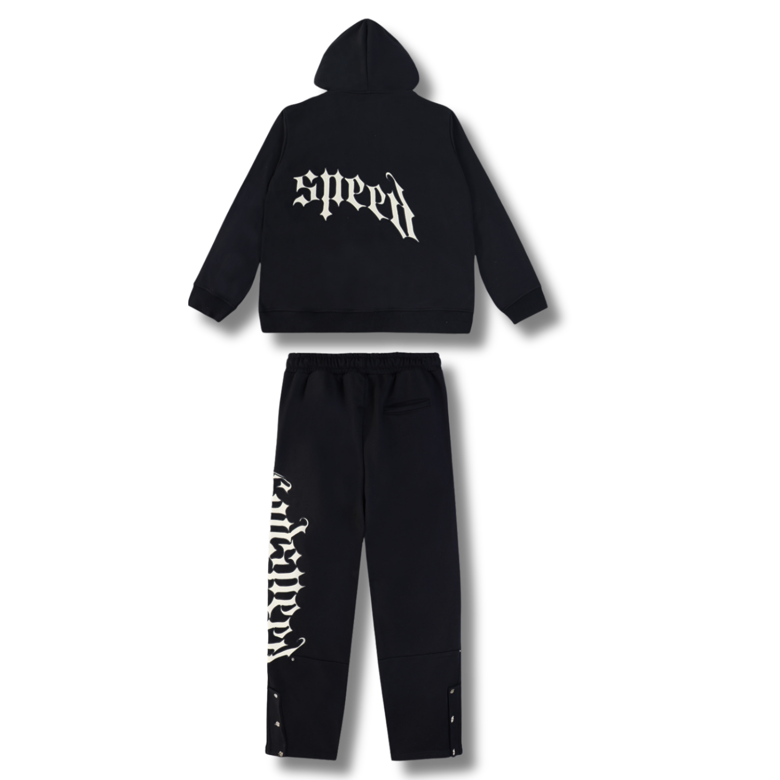 G Speed Tracksuit black w white