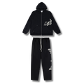 G Speed Tracksuit black w white