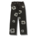 D Tears x Levi Jeans black w rhinestones