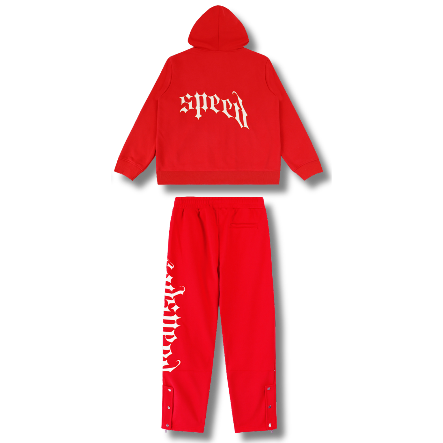 G Speed Tracksuit red