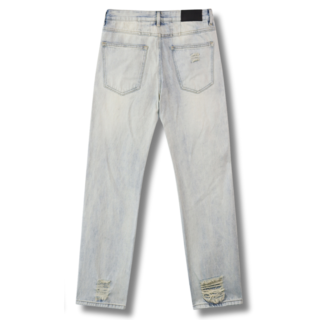 G Speed Jeans ripped light gray