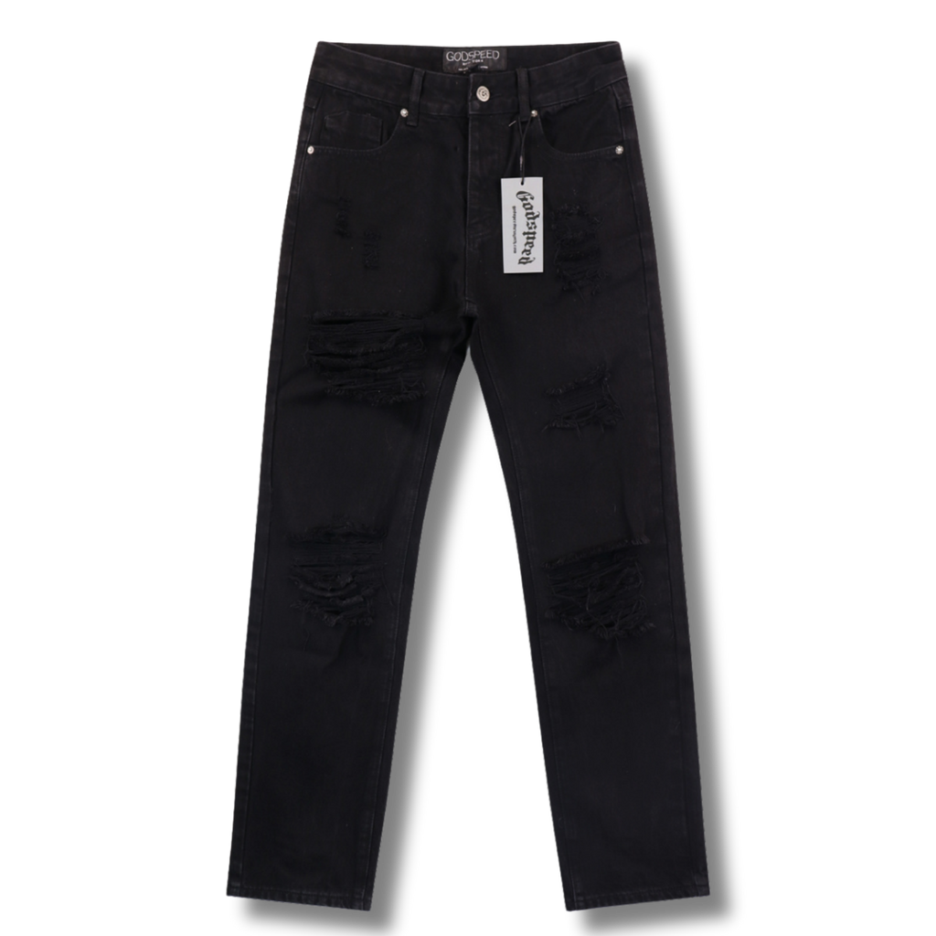 G Speed Jeans ripped black