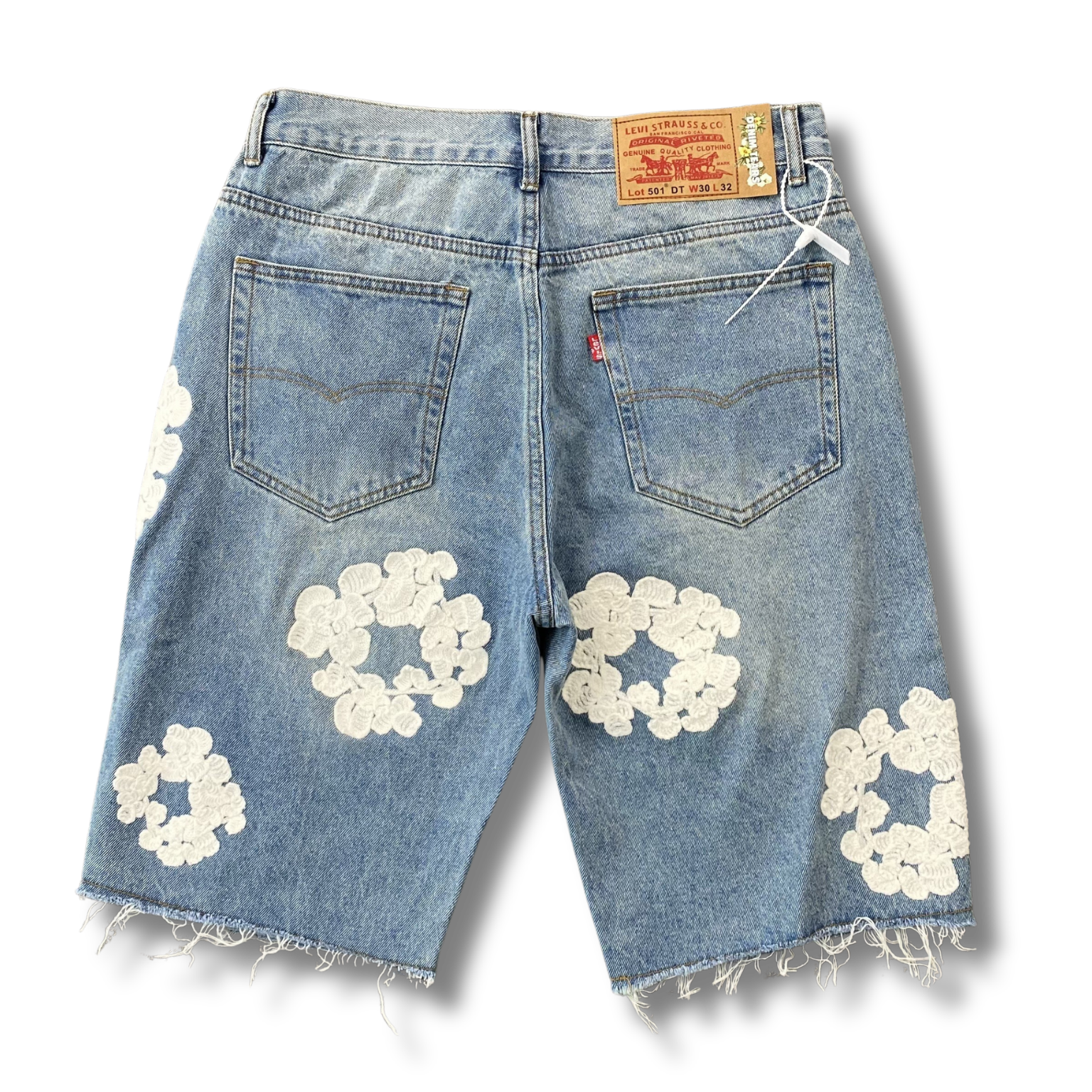 D Tears x Levi shorts blue