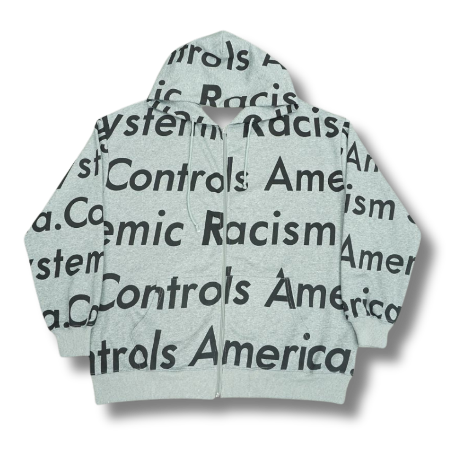 D Tears zip up Hoodie classic