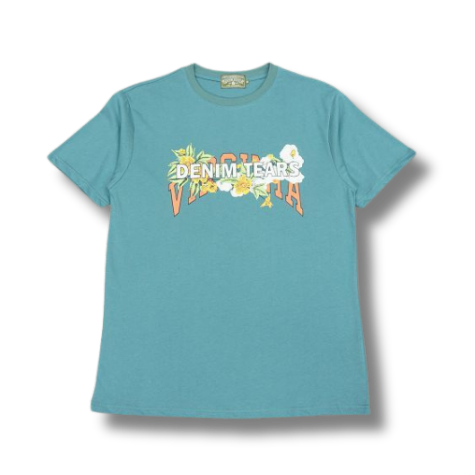 D Tears T Shirt flower blue