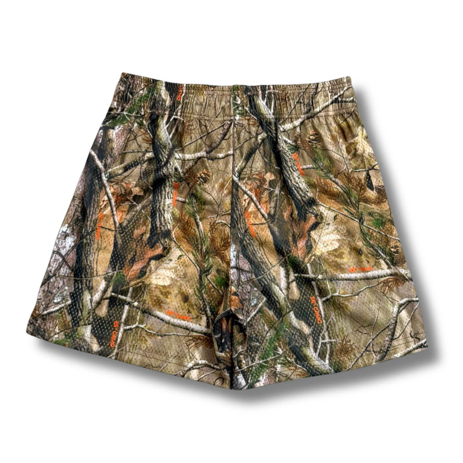 Eric E shorts orange bolt