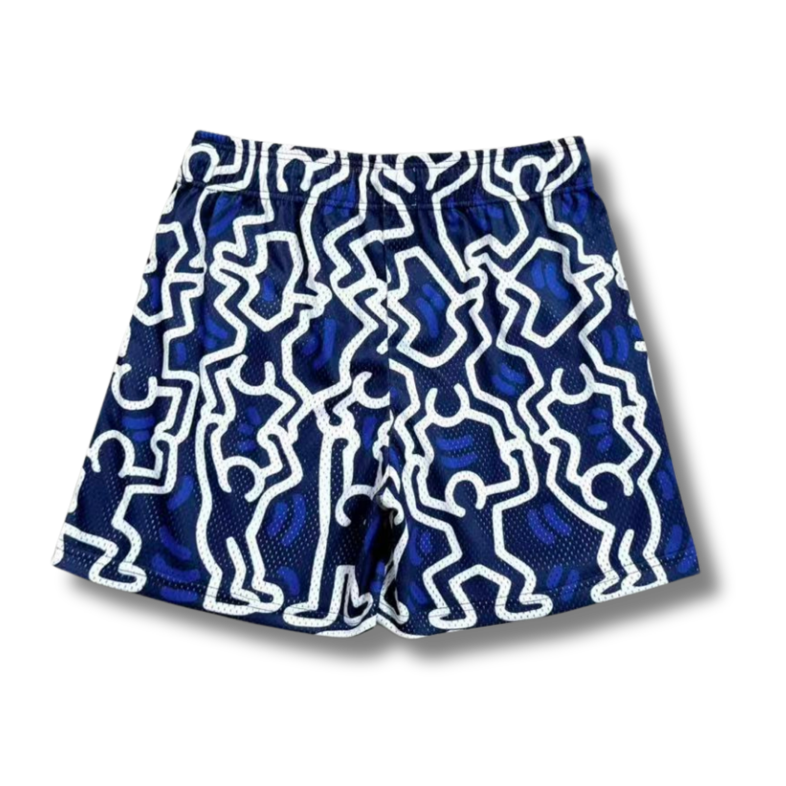 Eric E shorts blue people