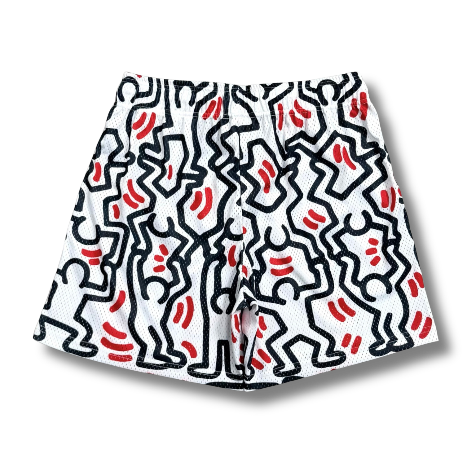 Eric E shorts people black w white