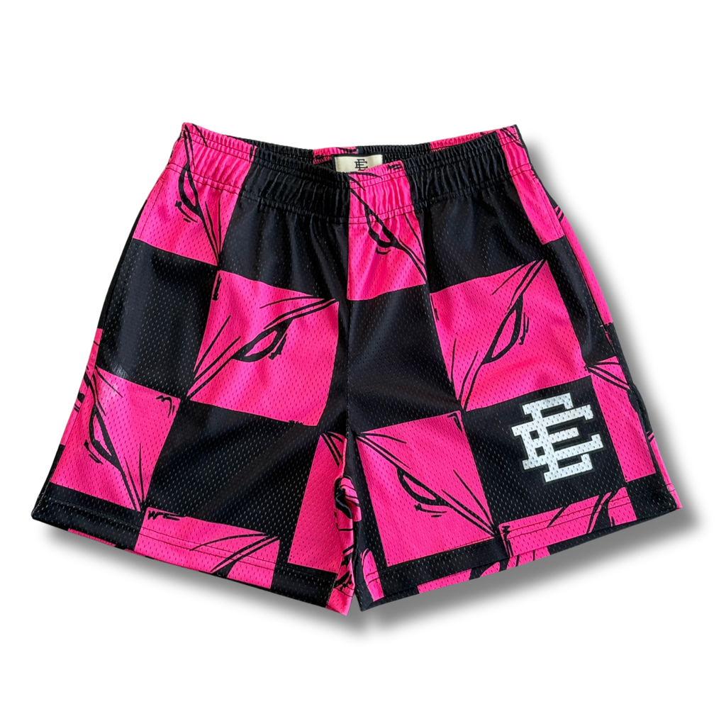 Eric E shorts x M boy pink w black